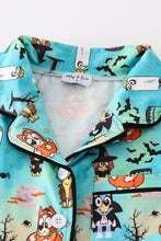 Load image into Gallery viewer, Halloween character print girl pajamas set
