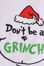 Load image into Gallery viewer, Green grinch print girl set
