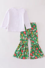 Load image into Gallery viewer, Green grinch print girl set
