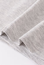 Load image into Gallery viewer, Grey baby bamboo swaddle blanket
