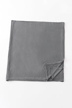 Load image into Gallery viewer, Charcoal baby bamboo swaddle blanket
