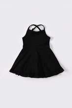 Load image into Gallery viewer, Black tennis dress
