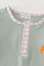 Load image into Gallery viewer, Premium Green turkey embroidery boy top
