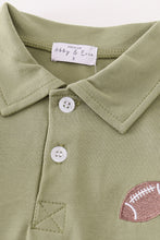 Load image into Gallery viewer, Premium Sage football embroidery boy shirt
