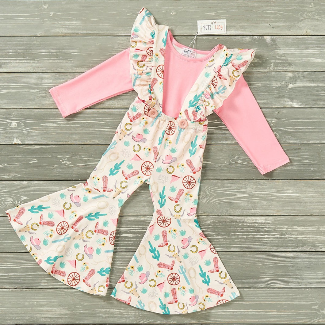 Boot Scootin' Bells Jumpsuit Set