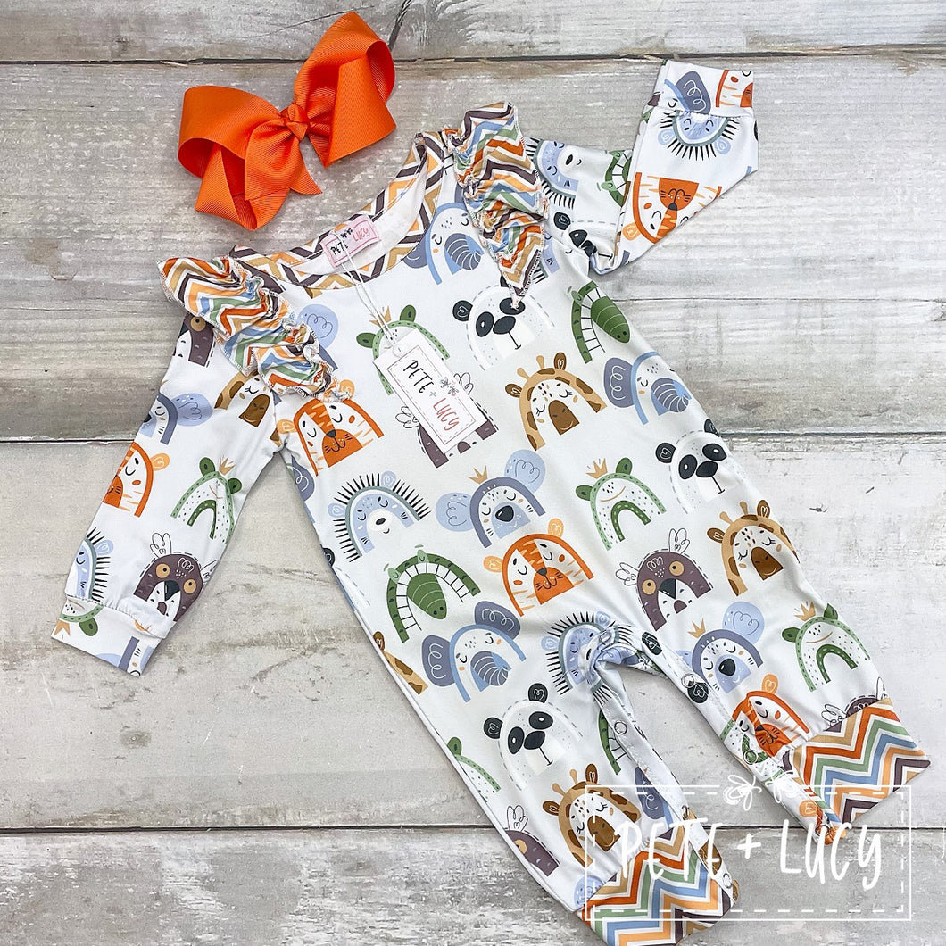 Happy Zoo Romper