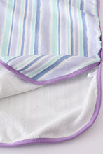 Load image into Gallery viewer, Blue stripe boy swim towel
