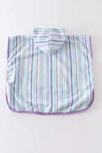 Load image into Gallery viewer, Blue stripe boy swim towel
