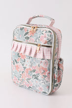 Load image into Gallery viewer, Pink floral lunch bag
