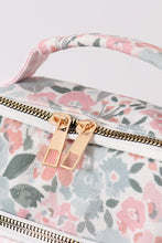 Load image into Gallery viewer, Pink floral lunch bag
