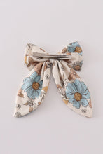 Load image into Gallery viewer, Floral print 1pc hair bow
