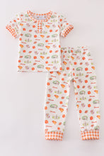 Load image into Gallery viewer, Clemson football baby boy pajamas set
