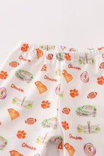 Load image into Gallery viewer, Clemson football baby boy pajamas set
