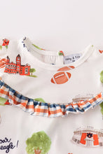 Load image into Gallery viewer, Auburn football tiger baby girl set
