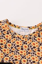 Load image into Gallery viewer, Mustard floral print dress
