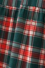 Load image into Gallery viewer, Forest merry christmas plaid mom&amp;me dress
