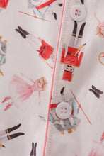 Load image into Gallery viewer, Christmas nutcracker print women gown
