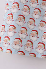 Load image into Gallery viewer, Blue christmas santa claus men pajamas pants
