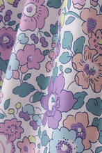 Load image into Gallery viewer, Purple floral women dress
