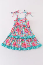 Load image into Gallery viewer, Tropical Bloom print mom&amp;me dress
