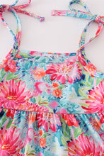 Load image into Gallery viewer, Tropical Bloom print mom&amp;me dress
