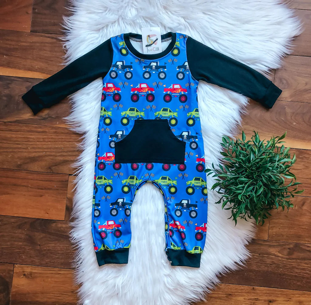 Monster Truck Romper