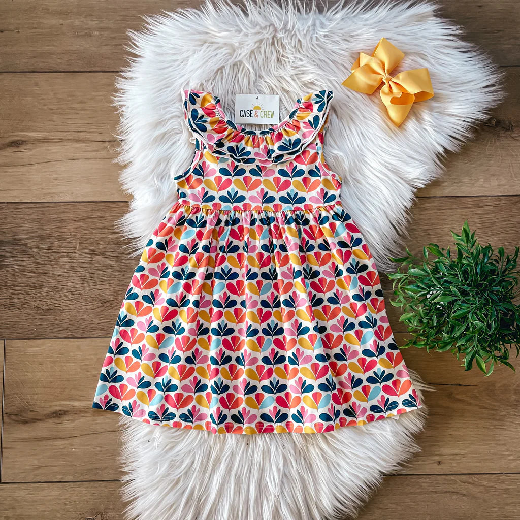 Retro Floral Dress