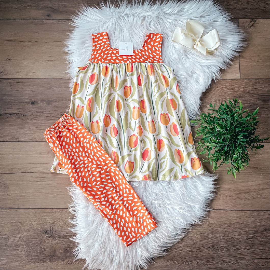 Orange Tulip Set